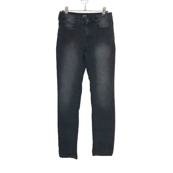 Hudson Girls Skinny Ankle Jeans Charcoal Size 14 - Picture 1 of 9